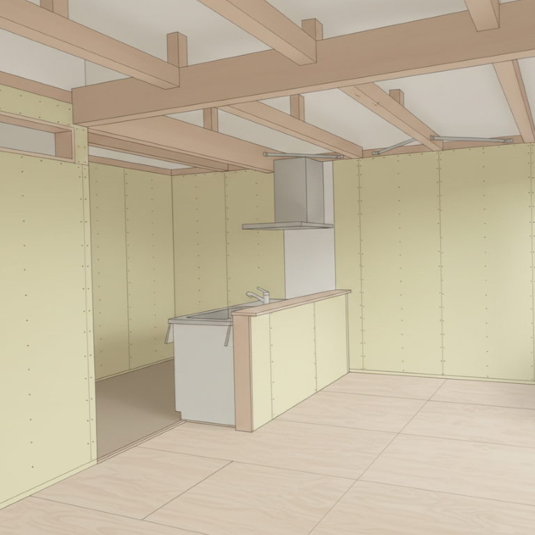 DIYで自分らしく仕上げる12坪の平屋